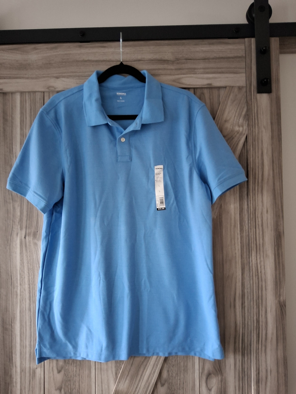 Sonoma Light Blue Men’s Polo Shirt